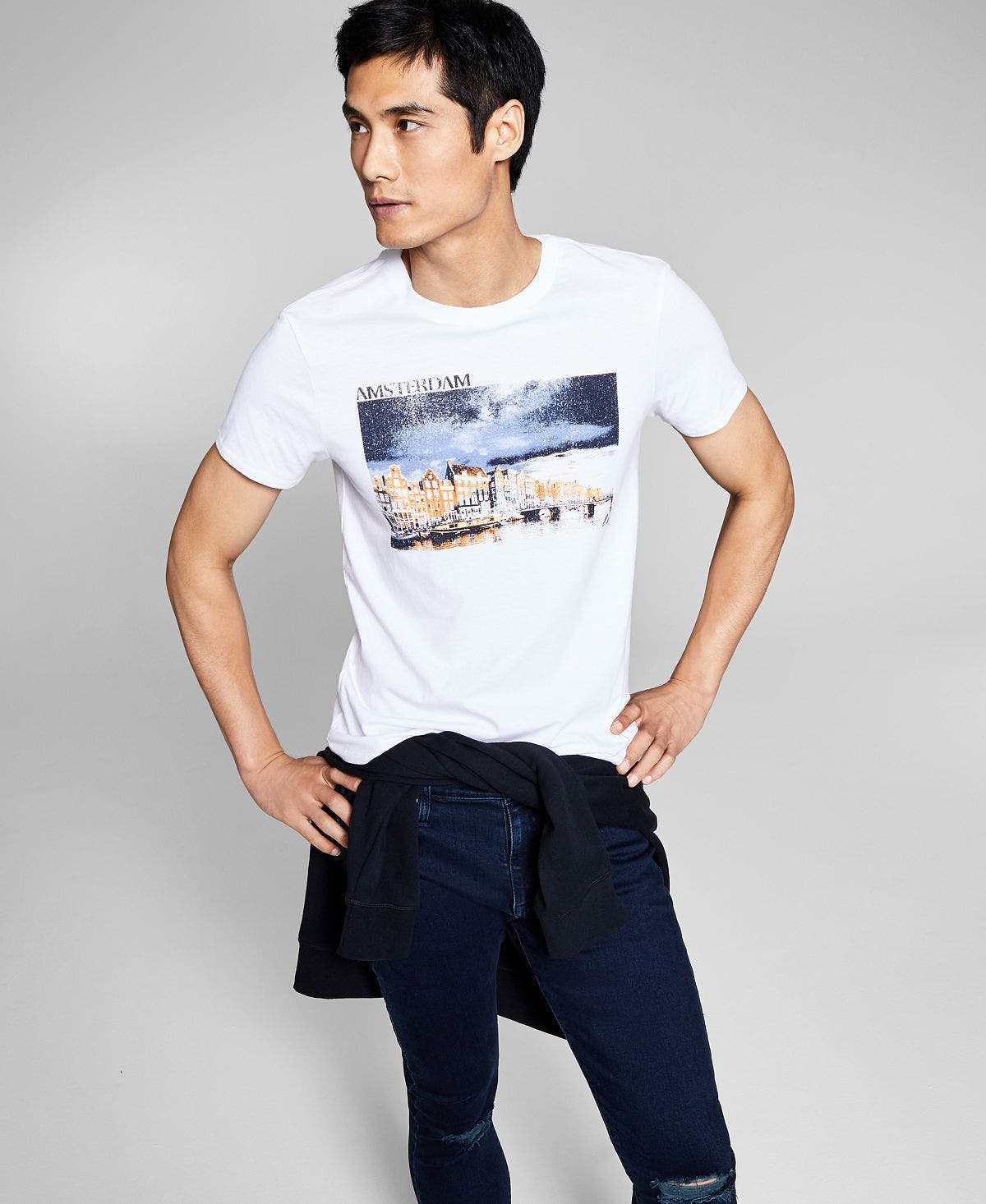 And Now This Amsterdam Graphic T-shirt White