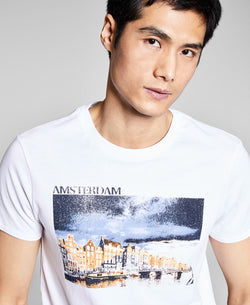 And Now This Amsterdam Graphic T-shirt White thumbnail 3