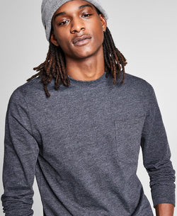 And Now This Pocket Long-sleeve T-shirt Black thumbnail 3