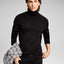 And Now This Solid Turtleneck Sweater Black