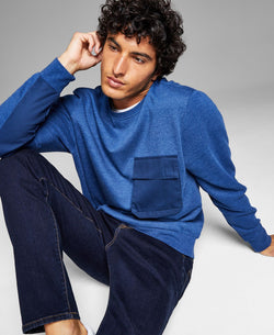 And Now This Utility Pocket Sweatshirt Ocean thumbnail 3