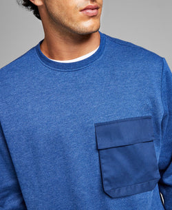 And Now This Utility Pocket Sweatshirt Ocean thumbnail 4