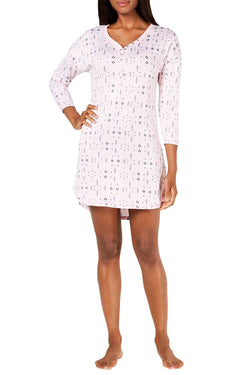 Ande Geo Glitter Fairytale Printed Knit Sleepshirt thumbnail 1