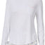 Ande Woven-Distressed-White Lush Luxe Lace-Pocket Lounge Tee