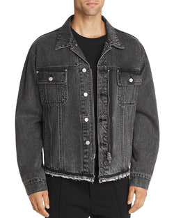 Andersson Bell Inside-out Denim Jacket Black thumbnail 1