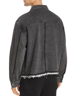 Andersson Bell Inside-out Denim Jacket Black thumbnail 2