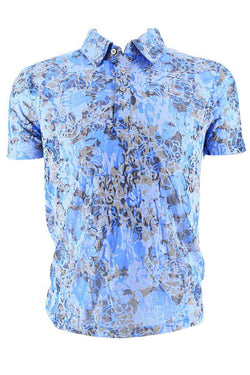Andres Velasco Blue Tropical Shirt thumbnail 1