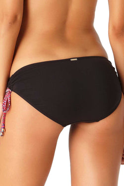 Anne Cole Black Fleetwood Side Tie Bikini Bottom thumbnail 4