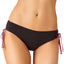 Anne Cole Black Fleetwood Side Tie Bikini Bottom