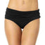 Anne Cole 'Live in Color' High Waist Convertible Bikini Bottom in Black