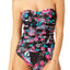 Anne Cole Multi-Color/Floral Thats-A-Wrap Printed Twist One-Piece Swimsuit