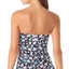 Anne Cole Printed Twist-front Strapless Tankini Top Multi