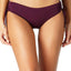 Anne Cole Side Tie Bikini Bottom in Aubergine