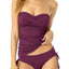 Anne Cole Side Tie Bikini Bottom in Aubergine