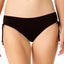 Anne Cole Side Tie Swim Brief Bottom in Black