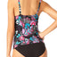 Anne Cole That's A Wrap Underwire Bra Sized Tankini Top in Multicolor
