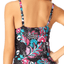 Anne Cole That's A Wrap Underwire Bra Sized Tankini Top in Multicolor