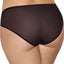 Ashley Graham PLUS Black Jersey/Lace High-Cut Brief