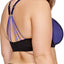 Ashley Graham PLUS Black/Purple-Rain Showstopper Balconette Underwire Bra