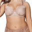 Ashley Graham PLUS Cappuccino Showstopper Balconette Bra