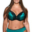 Ashley Graham PLUS Green With Envy Showstopper Underwire Balconette Bra