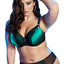 Ashley Graham PLUS Green With Envy Showstopper Underwire Balconette Bra