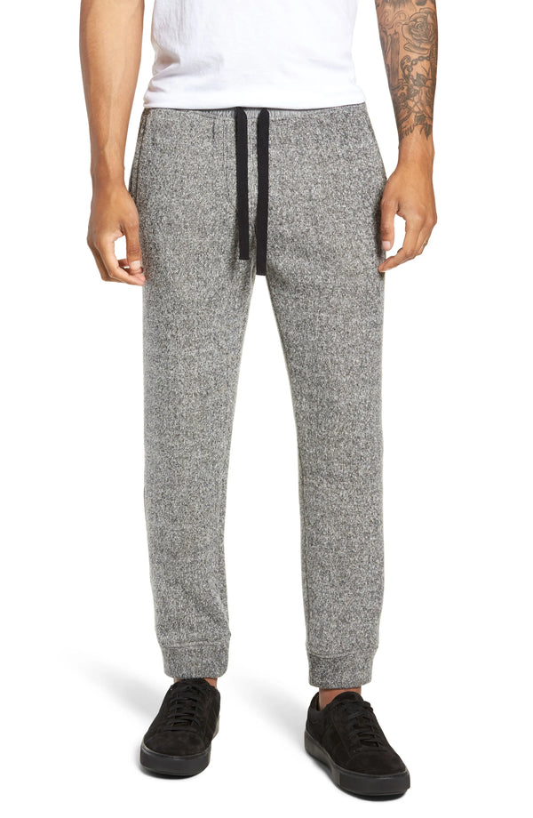 Atm Anthony Thomas Melillo Double Face Slim Fit Sweatpants Black