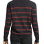 Atm Anthony Thomas Melillo French Terry Broken-stripe Sweatshirt Black/Red