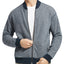 Atm Anthony Thomas Melillo French Terry Zip-front Bomber Jacket Blue