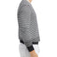 Atm Anthony Thomas Melillo Ombr Striped Sweater Black/White