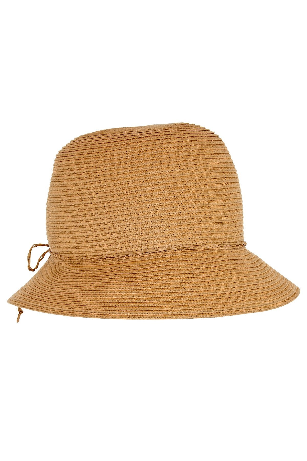 August Hat Co. Natural Bow Detail Cloche