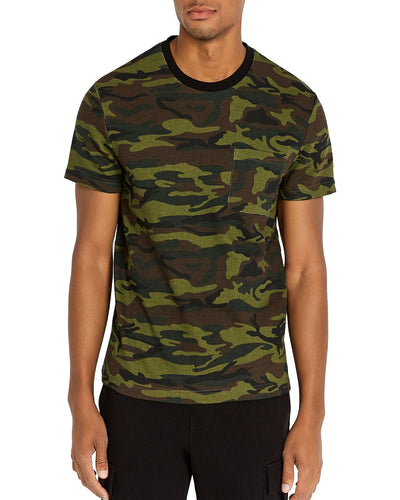 Avirex Camo Crewneck Tee Camo