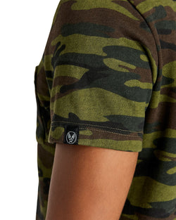 Avirex Camo Crewneck Tee Camo thumbnail 2
