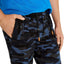 Avirex Camo Drawstring Cargo Slim Fit Pants Navy Camo