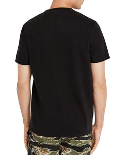 Avirex Flying Tiger Logo Graphic Tee Jet Black thumbnail 3