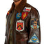 Avirex Regular Fit Aviator Jacket 2 Tone Tango