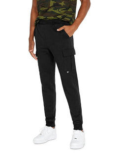 Avirex Slim Fit Jogger Pants Black thumbnail 1