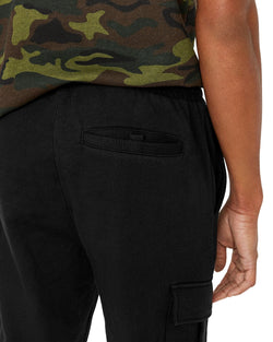 Avirex Slim Fit Jogger Pants Black thumbnail 3