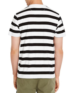 Avirex Striped Logo Tee Jet Black thumbnail 4