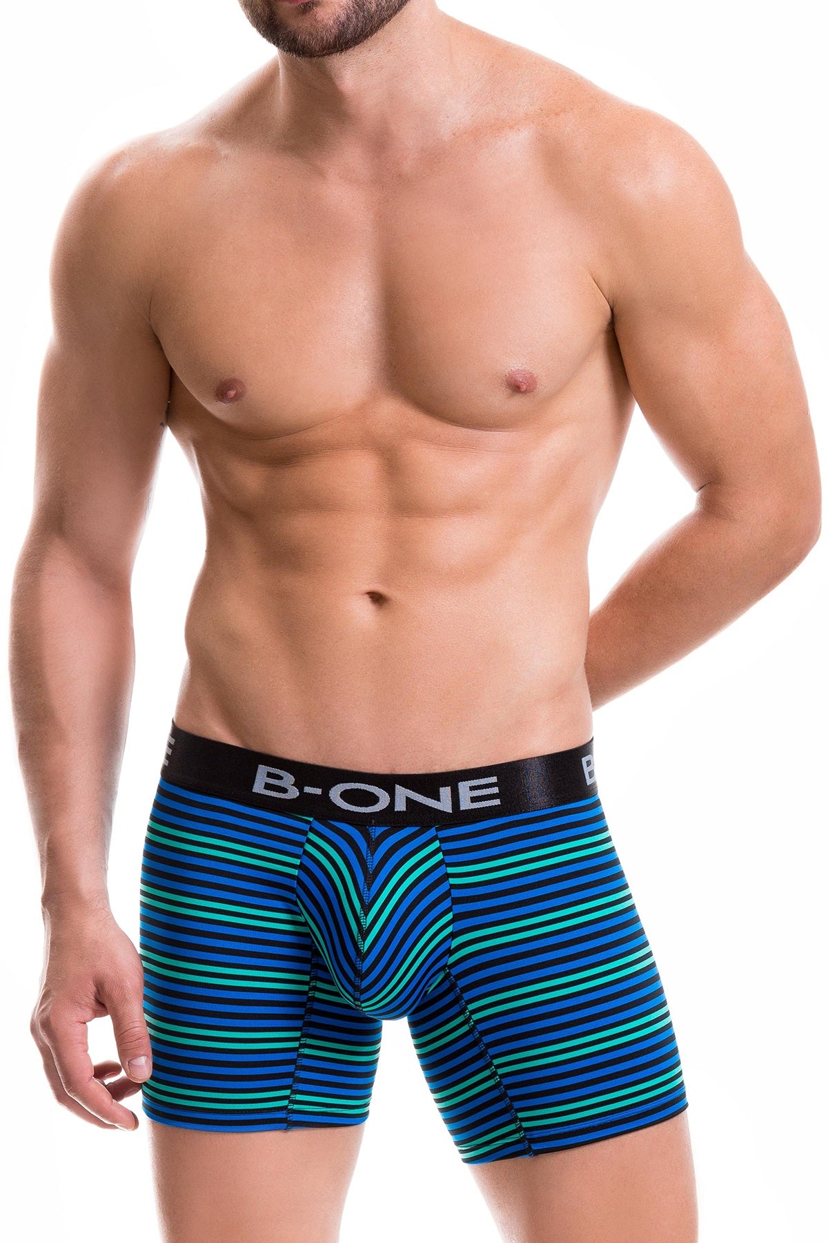 B-One by JOR Blue Lincoln Boxer Brief