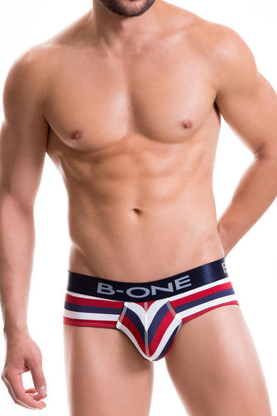 B-One by JOR Red Lenox Brief