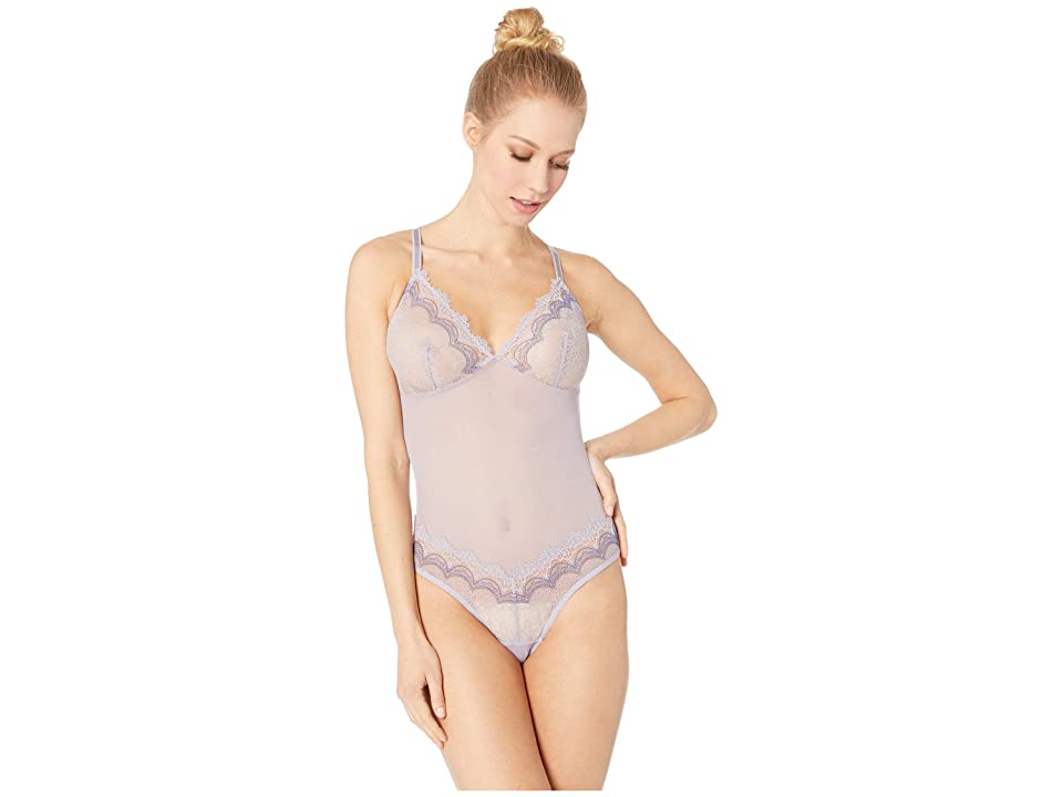 B.tempt'D By Wacoal Wink Worthy Thong Bodysuit Purple