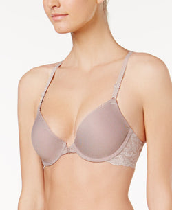 B.tempt'd By Wacoal B. Charming Front Close Lace Bra 953332 Antler- Nude 01 thumbnail 1