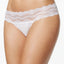 B.tempt'd By Wacoal B.adorable Lace-waistband Thong Underwear 933182 White