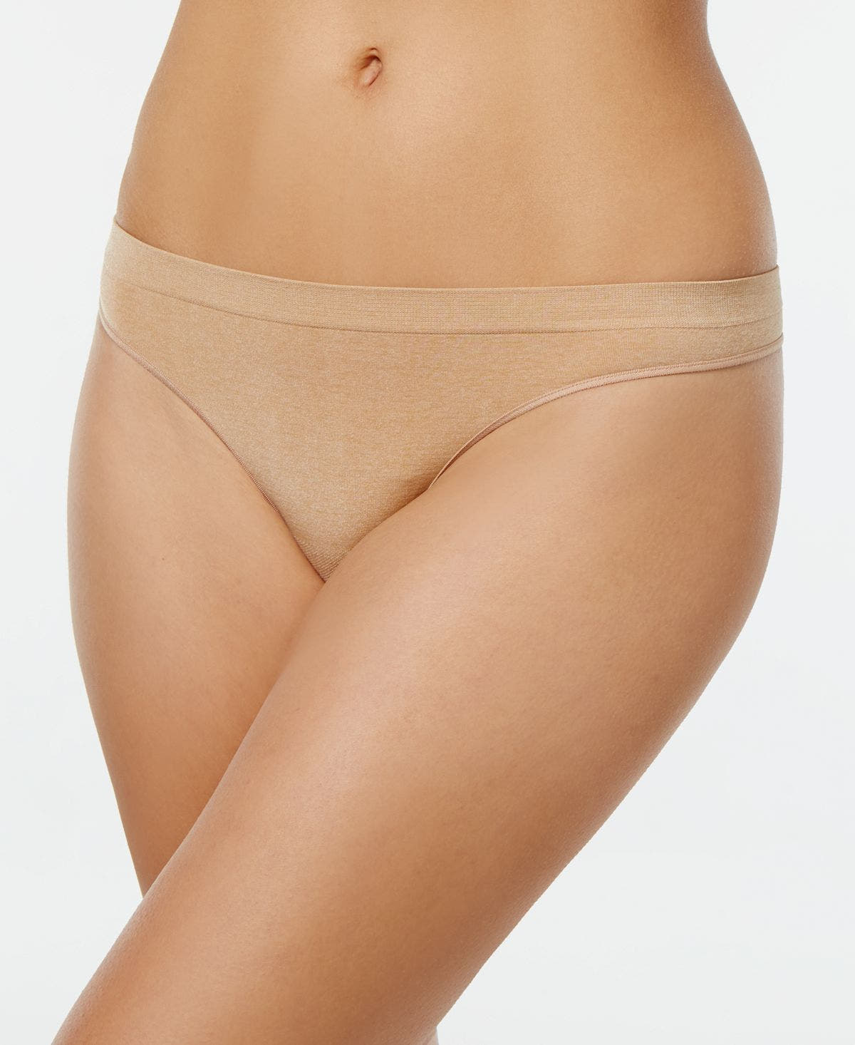 B.tempt'd By Wacoal B.splendid Seamless Thong 976255 Au Natural/ Heather- Nude 01