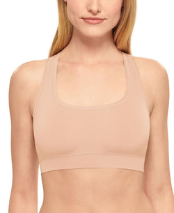B.tempt'd One Future Foundation Nylon Crop Top Bralette 910389 Rose Smoke thumbnail 1