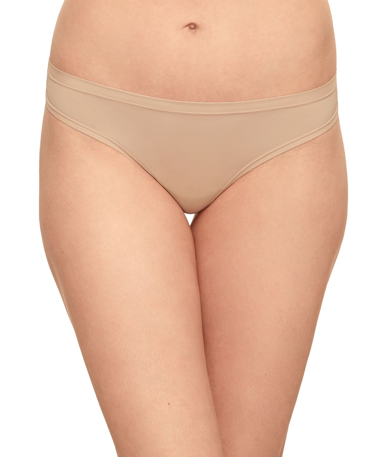 B.tempt'd One Future Foundation Nylon Thong Underwear 976389 Au Natural (Nude 4)