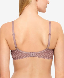 B.tempt'd Tied In Dots Wireless Geometric-lace Plunge Bra 952228 Antler thumbnail 4