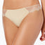B.tempt'd Wink Worthy Lace-sides Thong Underwear 976221 Au Natural