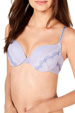 B.tempt'd Wink Worthy Push Up Bra in Lavender Aura thumbnail 1